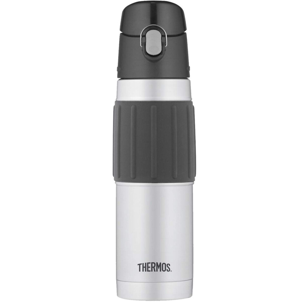 Thermos Vacuum Insulated 18 Ounce Stainless Steel Hydration Bottle  Stainless Steel