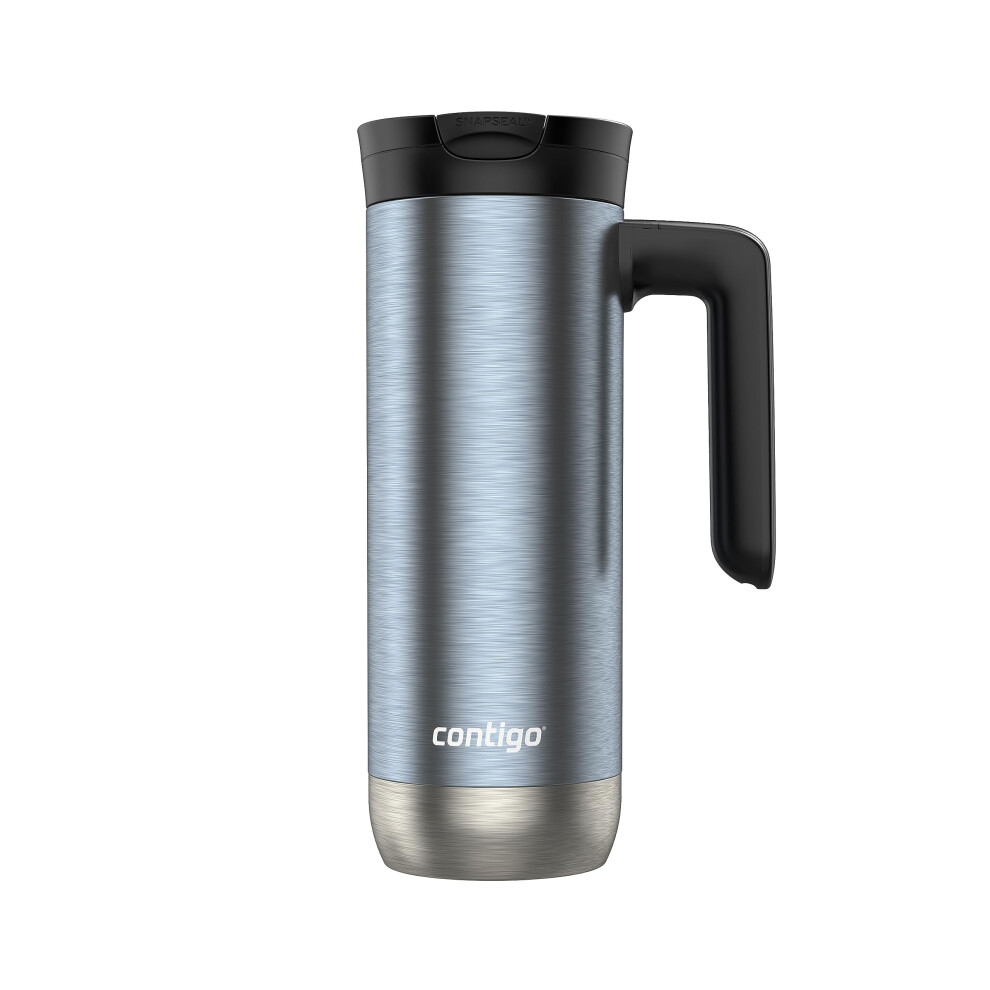 Contigo Superior 20 LeakProof Insulated Stainless Steel Travel Mug with Handle  20oz  Dark Ice