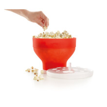 Lekue Microwave Popcorn PopperPopcorn Maker  Red  0200226R10M017