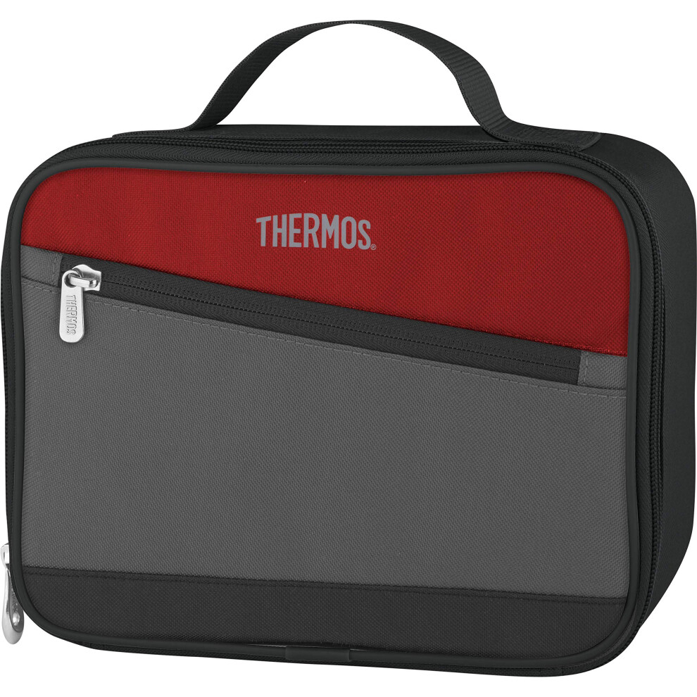 Thermos Essentials Standard Lunch Kit  Cranberry  Polyethylene Foam Insulation  PVC Free  Heat Sealed