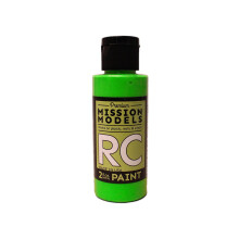 Mission Models MIOMMRC-048 Automobil Mmrc-048 Vandbaseret RC maling 2 Oz flaske Fluorescerende Racing Green