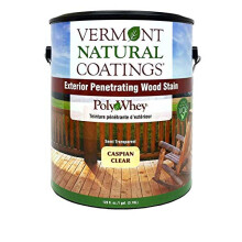 Vermont Natural Coatings PolyWhey Macchia penetrante esterna - Caspio trasparente - Gallone