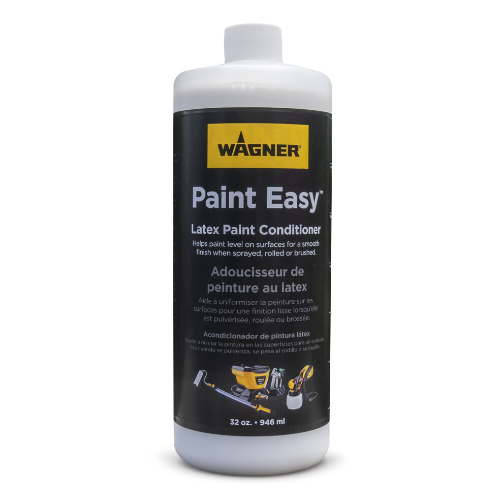 Wagner Spraytech 0154840 Paint Easy Paint Conditioner  Latex Paint Thinner for Smooth  Consistent Finish  32 Oz Bottle   White