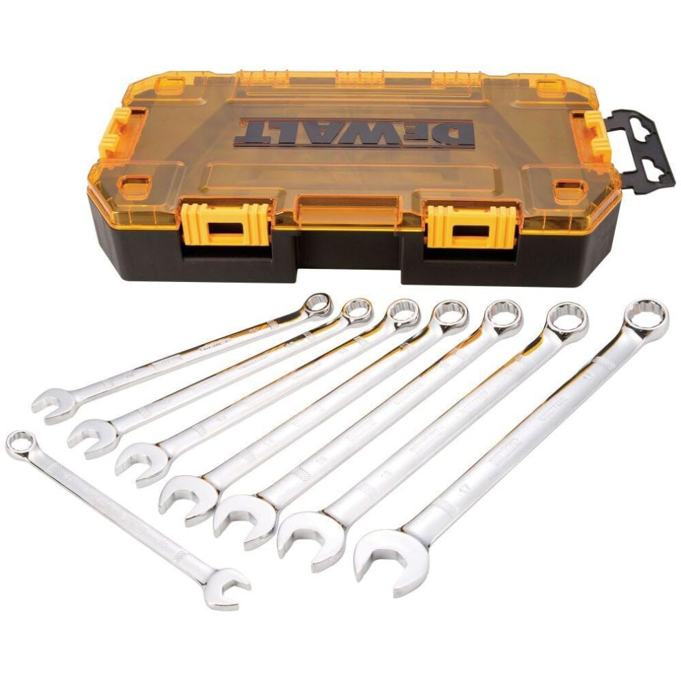 DEWALT Combination Wrench Set  Metric  8Piece DWMT73810