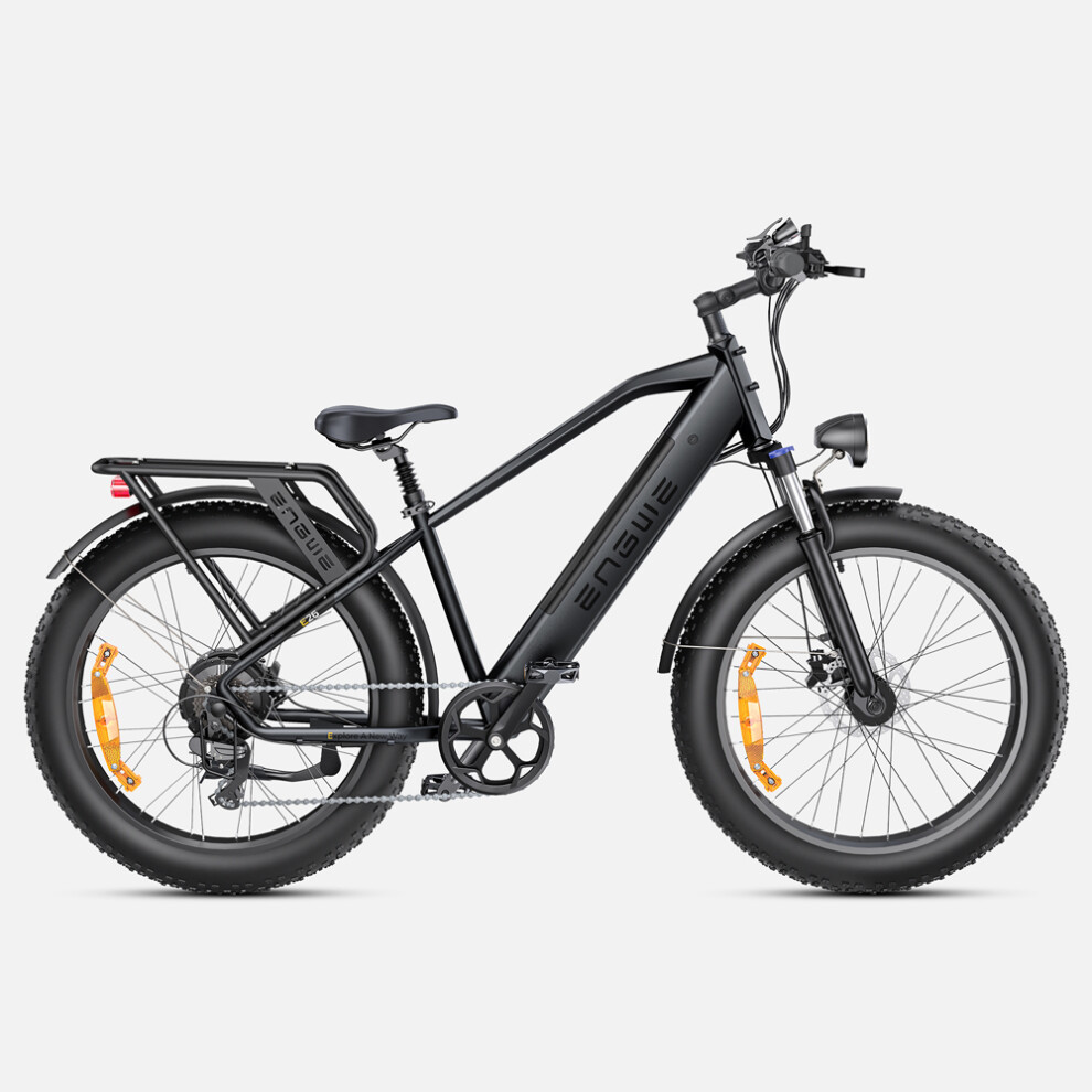 (High-Step-Black) ENGWE E26 adult electric bike 16AH 26''*4 fat tire