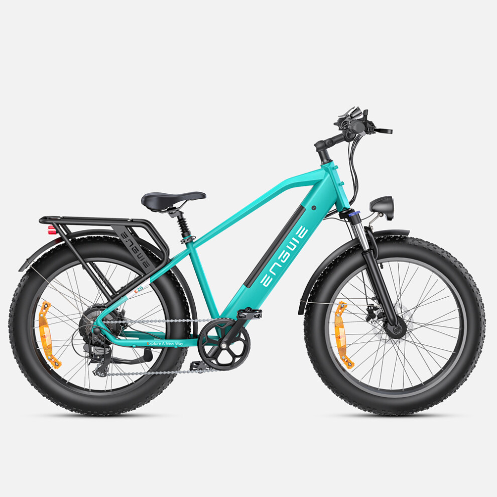 (High-Step-Green) ENGWE E26 adult electric bike 16AH 26''*4 fat tire