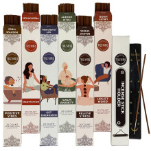 Aromatherapie Wierook Sticks - Totaal 120 Wierook-Sticks (20 Sticks x 6 Geuren)