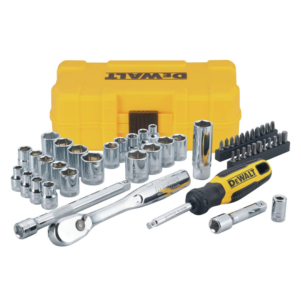 DEWALT DWMT81611T 50 Pieces Mechanics Tool Set