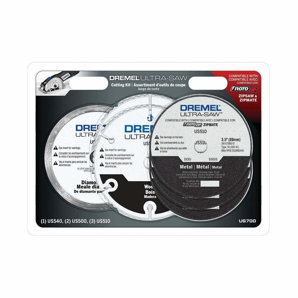 Dremel US700 UltraSaw 6Piece Cutting Wheel Kit