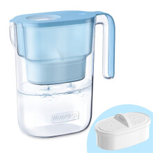 Waterdrop Water Filter Pitcher with 1 Filter 5X Times Lifetime Lasts 200 Gallons for Fridge and Kitchen Reduces PFOAPFOS C