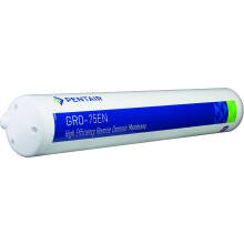 Pentair Pentek GRO-75EN Hgeffektiv omvnd osmosmembran TLC-inkapslad ersttningsmembran med permeatbackventil 200 ML/minut Drneringsledning Fl