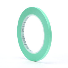 Cinta de enmascarar 3M Precision, 06525, 1/4" x 60 yds, Líneas nítidas para pintura automotriz, 1 rollo