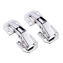 Qrity 2X Pack of Kitchen Cabinet Door Hinges Concealed Cupboard Door Hinges No Slot Required Easy to Install
