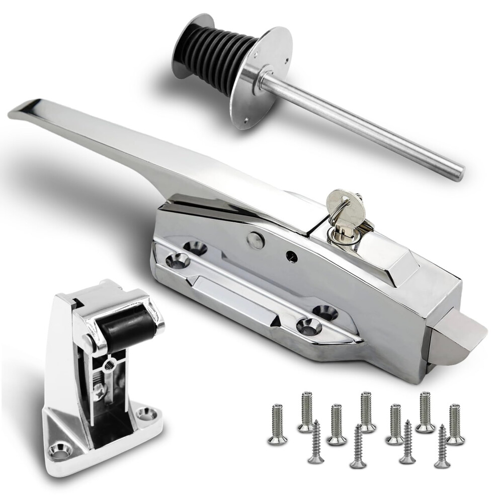 Walk in Cooler Door Handle  Walk in Cooler Door Closer Complete Latch Kit  Freezer Door Handle  Cooler Door Radial Latch  Offset
