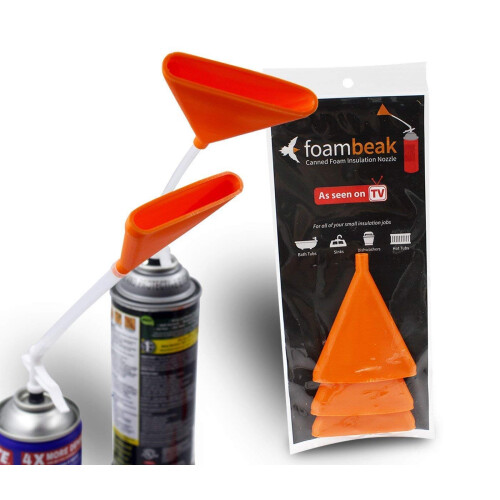 Vertical foam nozzle 3 pack from FoamBeak 3