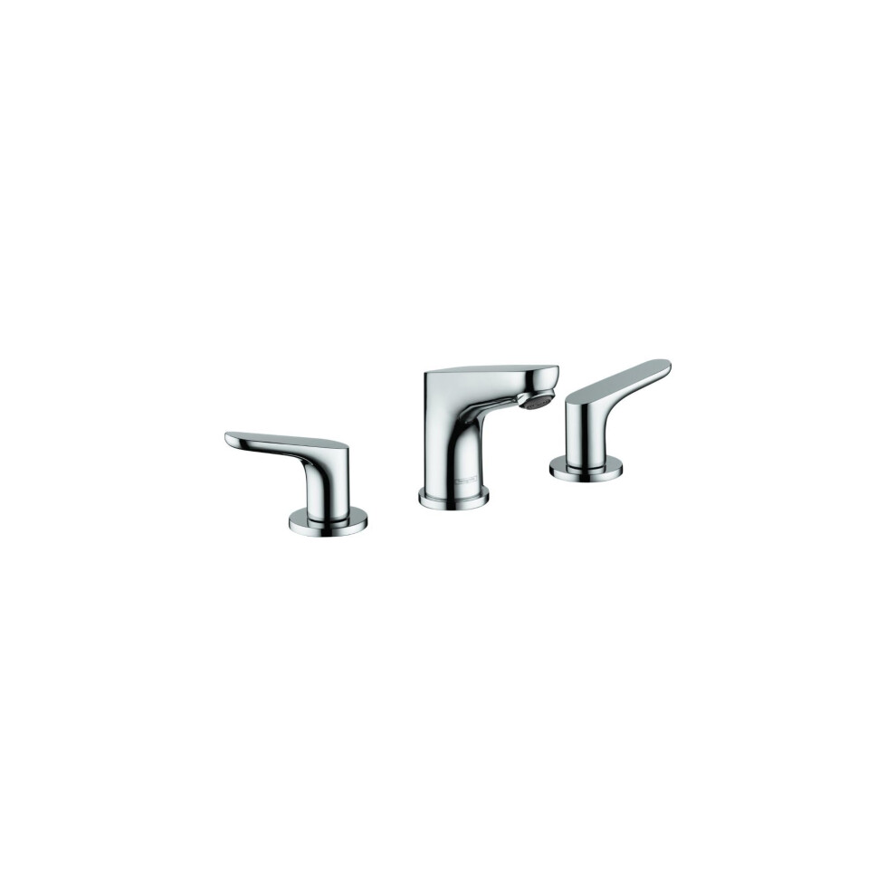 hansgrohe Focus Modern Widespread Easy Clean 2Handle 3 5inch Tall Bathroom Sink Faucet in Chrome  04369000  Medium