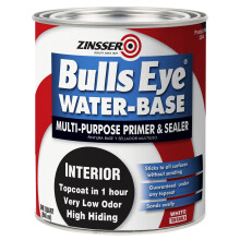Zinsser 2244 Bulls Eye WB Grundierung und Versiegelung, Quart, Weiß, 32 Fl Oz