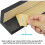 2 Pack Car Parking Protector Garage Wall Protector Foam Black And Yellow Stripes Warning Corner Protectors Bumper Protectors Anti-scratch Rubber Prote 2