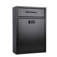 xydled Wandbriefkästen mit Kombination, Robuster Wandbriefkasten für Außen, Sicherer Briefkasten mit Schloss
