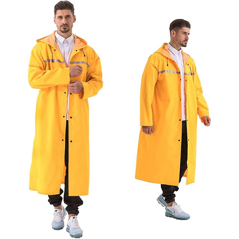 Adult Rain Coats Rain Ponchos With Hoods Man Lightweight Raincoats Long Windproof Waterproof Jacket For Men Women