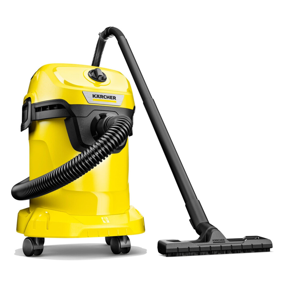 Krcher  WD 3 MultiPurpose WetDry Shop Vacuum Cleaner  45 Gallon  With Attachments  Blower Feature  Compact SpaceSaving D