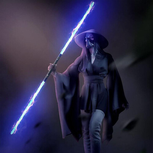 Laser Sword Lightsaber Double Sword Katana Gift For Boy 2