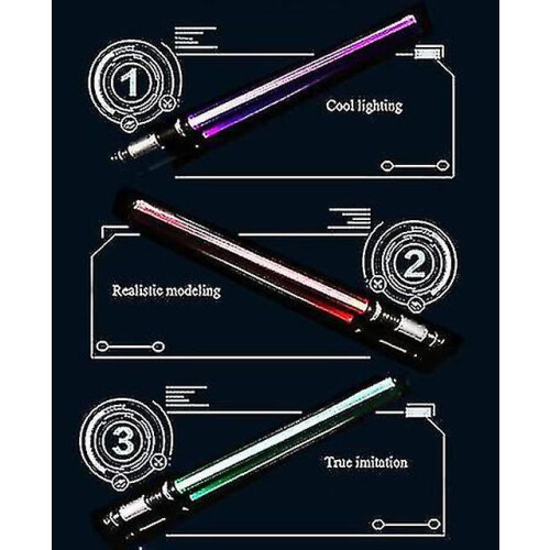 Laser Sword Lightsaber Double Sword Katana Gift For Boy 1