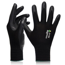 DEX FIT Sandy Nitrile Work Gloves FN331S 3DComfort Fit Heavy Duty Grip Thin Lightweight TouchScreen Fingers Protective