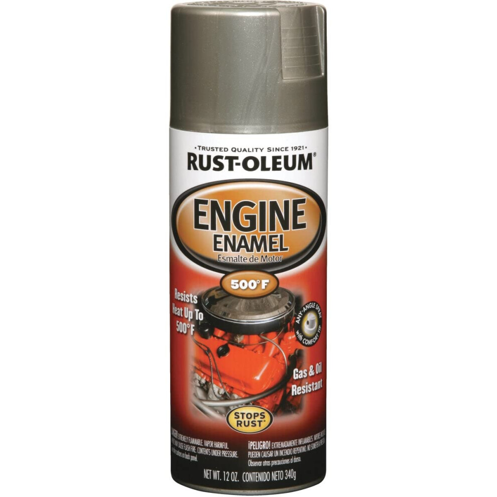 RustOleum 248949  Aluminum  12 oz  Automotive Engine Enamel Spray Paint  11 Ounce Pack of 1  11 Fl Oz