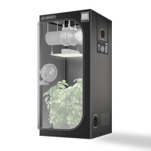AC Infinity CLOUDLAB 722 Advance Grow Tent 24 x24 x72 Thickest 1 in Poles Highest Density 2000D Diamond Mylar Canvas