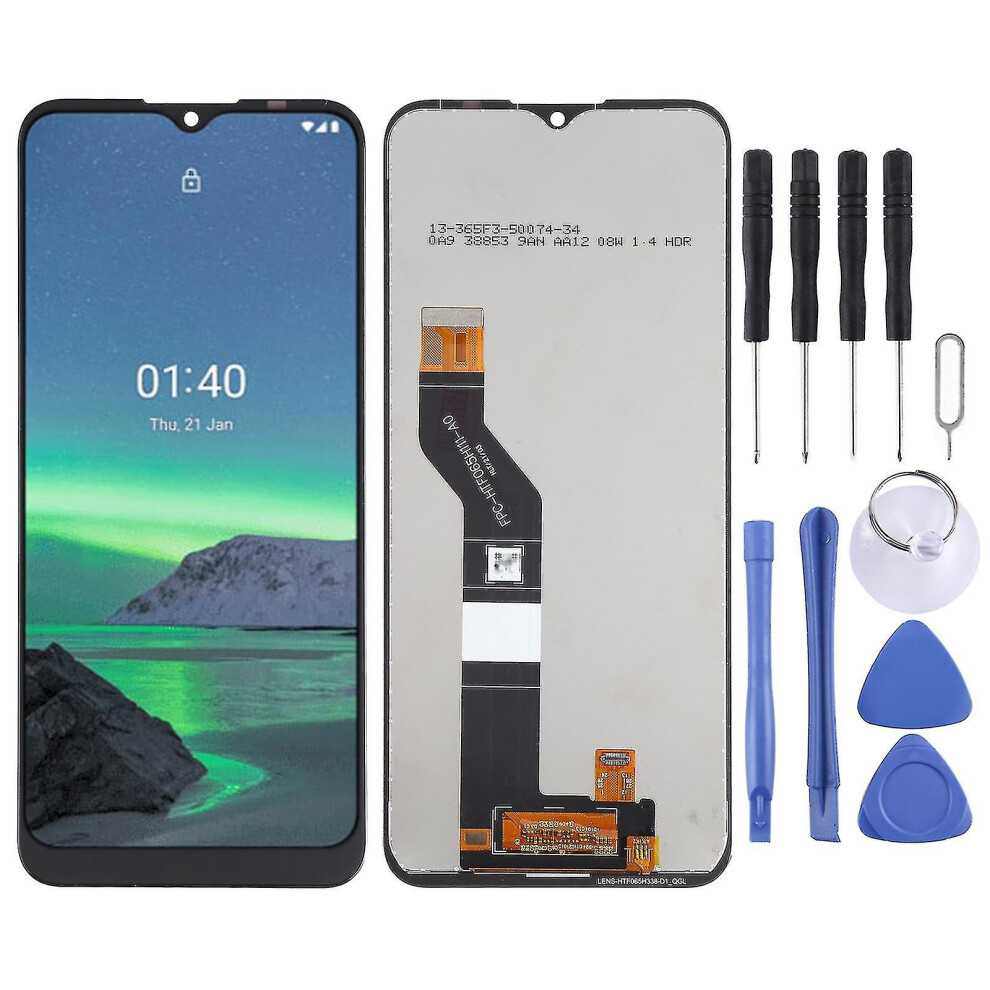 Tft Lcd Screen For Nokia 1.4 With Digitizer Full Assembly (Black) Black 7364070184866