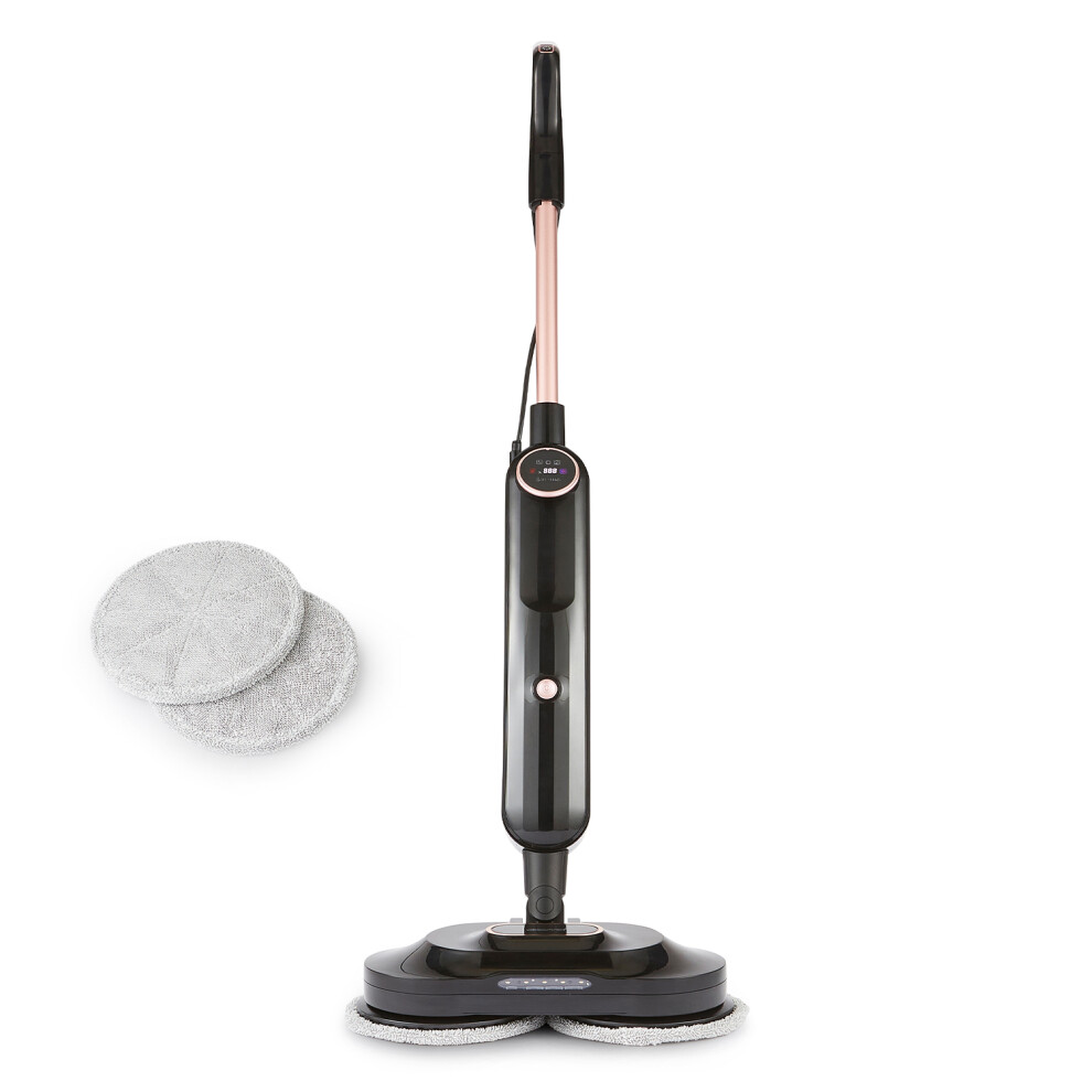 Geepas Digital Steam Mop 540Ml Water Tank 2 Steam Setting Black