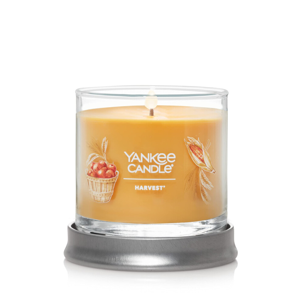 Yankee Candle Harvest Scented  Signature 43oz Small Tumbler Single Wick Candle  Over 20 Hours of Burn Time