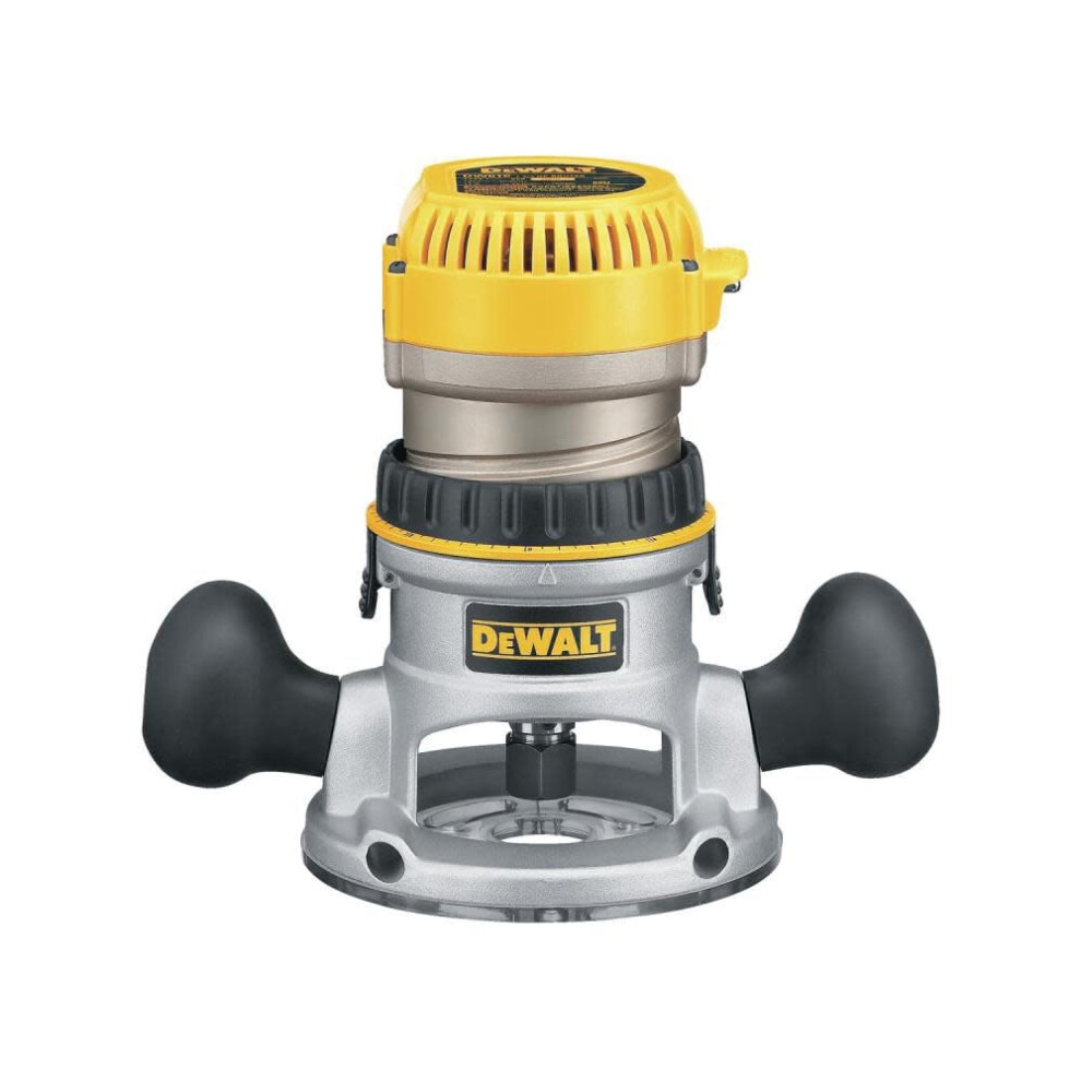 DEWALT Router  Fixed Base  134HP DW616  Yellow