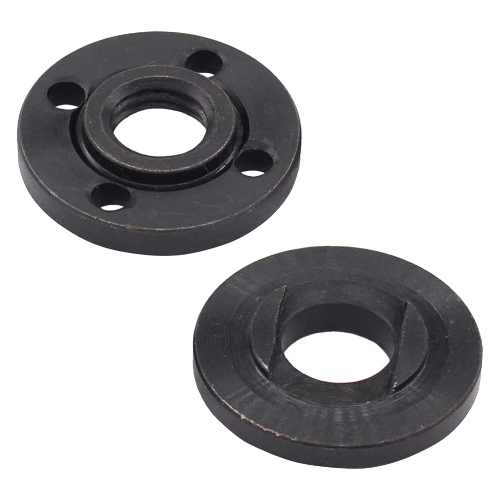 Angle Grinder Flange Nut for Dewalt Ryobi Milwaukee Makita Black  Decker 1934654 2243991 2245684 Metal Lock Nut Kit 2Pack