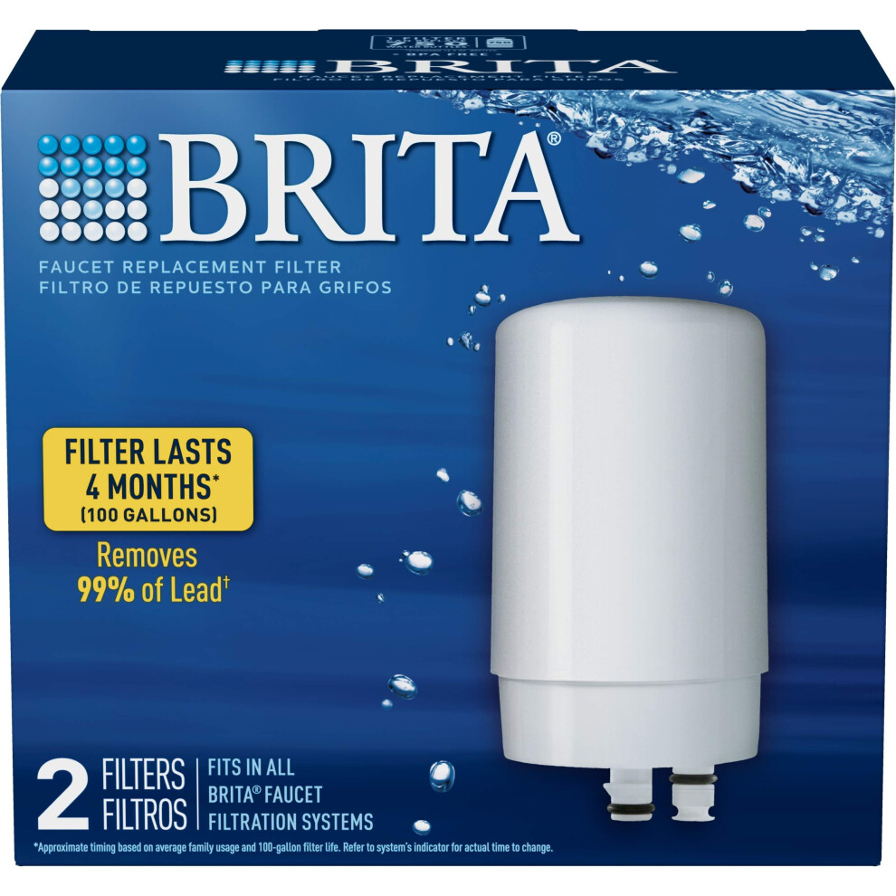 Brita On Tap Filtration system Replacement Filter  White