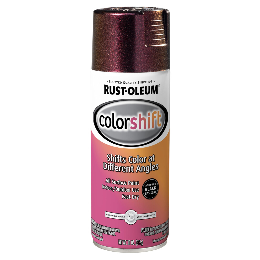 Rustoleum Color Shift Spray Paint  11 ounce  Pink Champagne