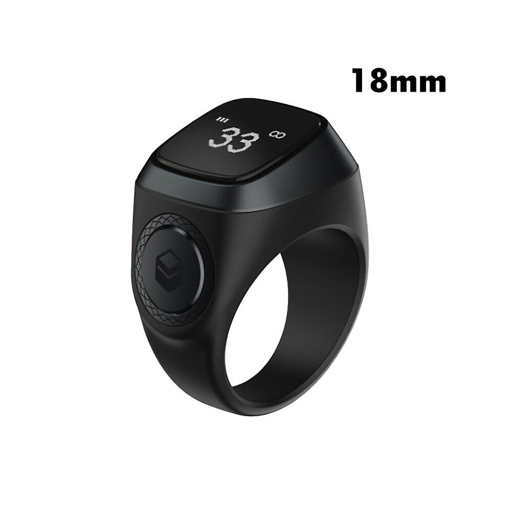 Smart Tasbih Tally Counter Ring For Muslims Zikr Digital Tasbeeh 5 Prayer Time Reminder Bluetooth 7364070197156