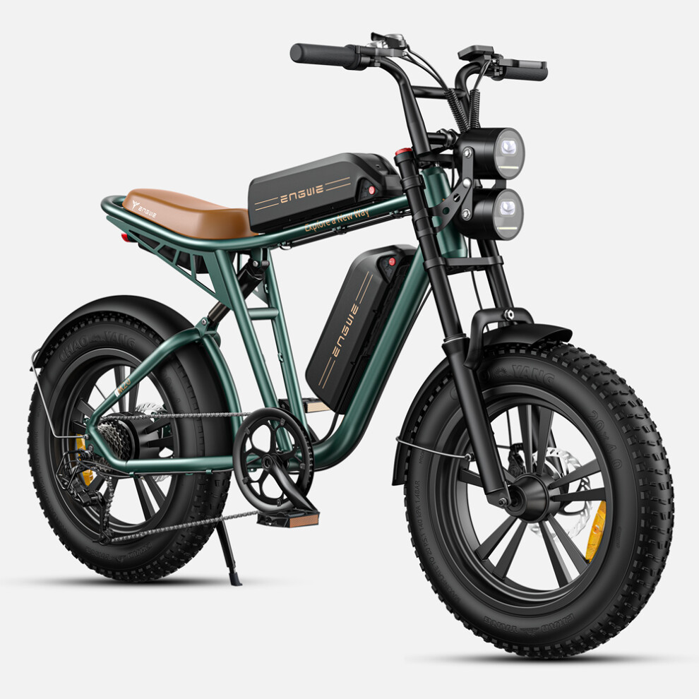 (26AH-Green) ENGWE M20 adult electric bicycle 750W 13AH/26AH