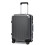 (Black) 20 Inch Durble Aluminum Frame PC Hardshell Suitcase With TSA Lock 4
