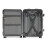 (Black) 20 Inch Durble Aluminum Frame PC Hardshell Suitcase With TSA Lock 10