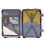 (Black) 20 Inch Durble Aluminum Frame PC Hardshell Suitcase With TSA Lock 13