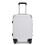 (White) 20 Inch Durble Aluminum Frame PC Hardshell Suitcase With TSA Lock 1