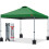 MASTERCANOPY Durable Popup Canopy Tent with Roller Bag 8x8  Forest Green 1