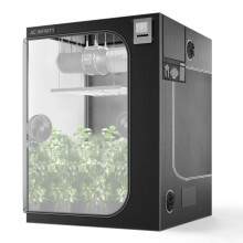 AC Infinity CLOUDLAB 866 Advance Grow Tent 60 x60 x80 Thickest 1 in Poles Highest Density 2000D Diamond Mylar Canvas