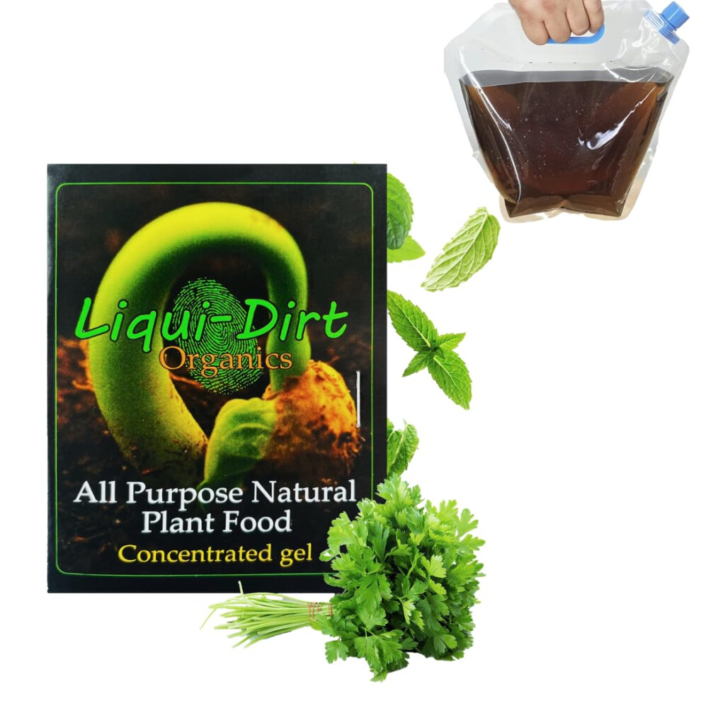 Natural Plant Food Fertilizer AllPurpose NPK Plant Care 18 Balanced  Blended Vitamins  Minerals with MicroFungi and BioOrg