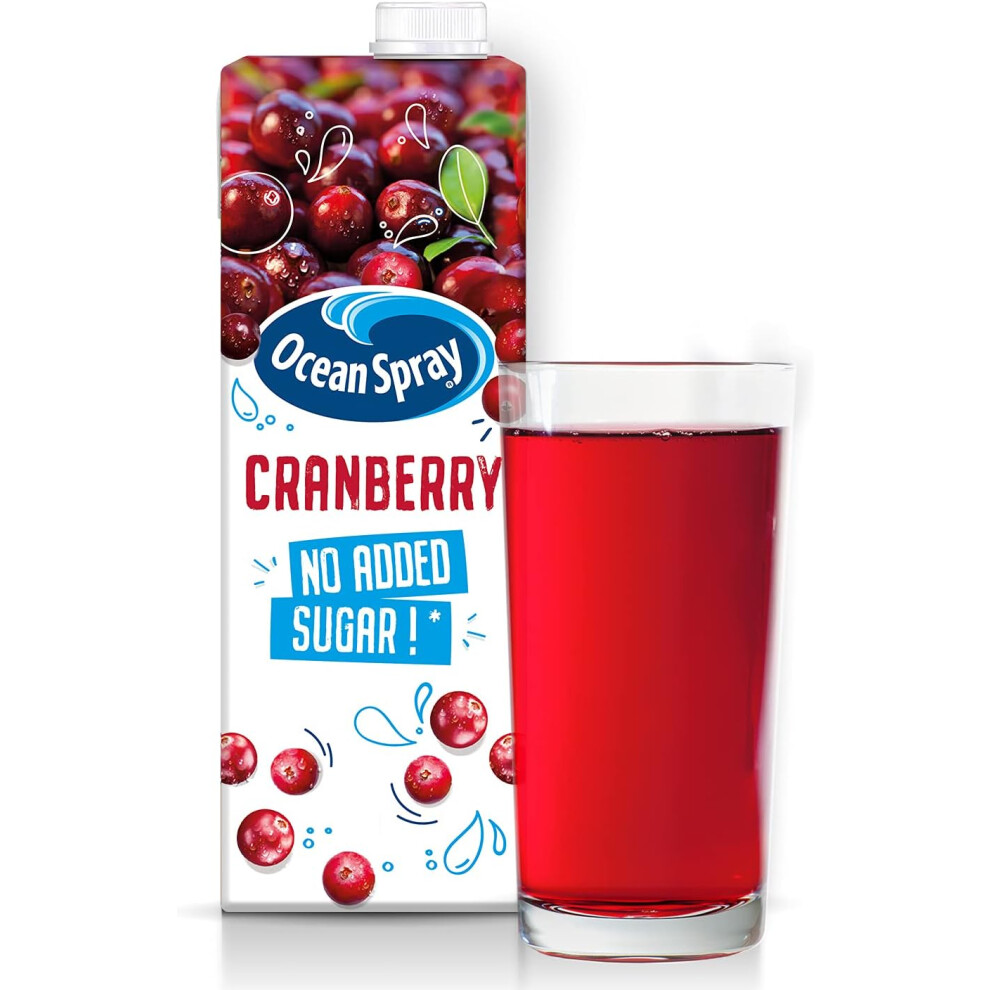 Ocean Spray Classic Cranberry Juice With No Added Sugar L Carton Pack On Onbuy