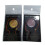(Silver) 10pcs Anti Radiation Protector Shield Emf Protection Cell Phone Sticker Emr-e 1