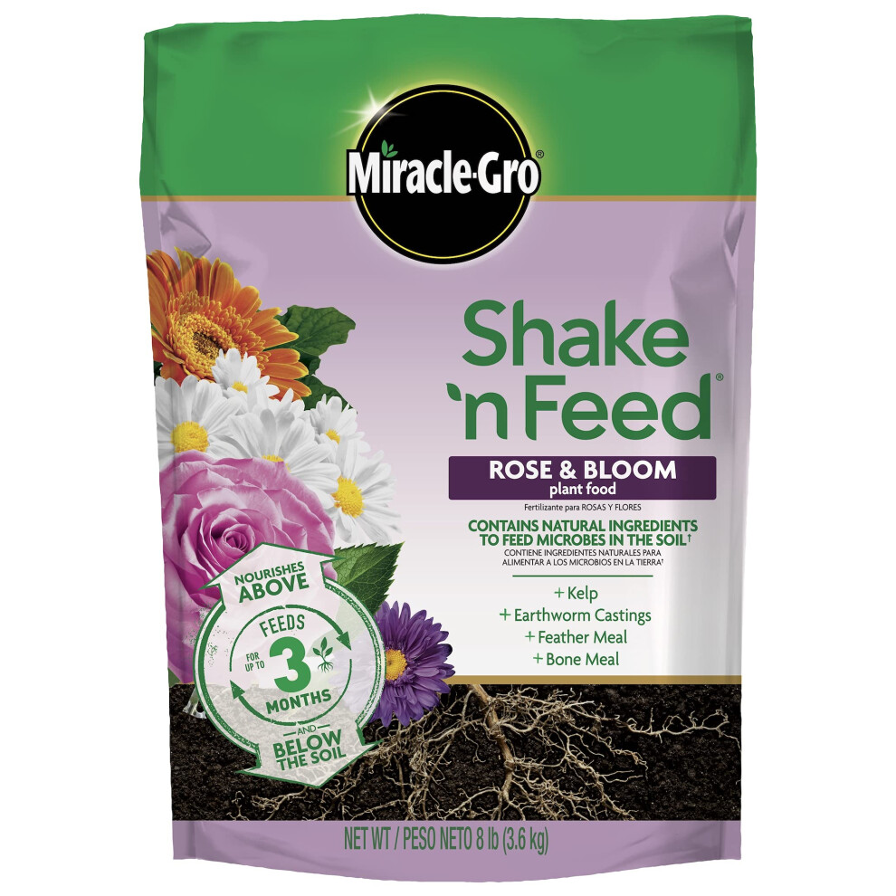 MiracleGro Shake N Feed Rose  Bloom Plant Food  8 lb