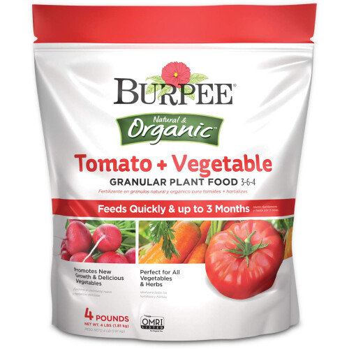 Burpee Bio-Tomaten- & Gemüse-Dünger, 4 lb
